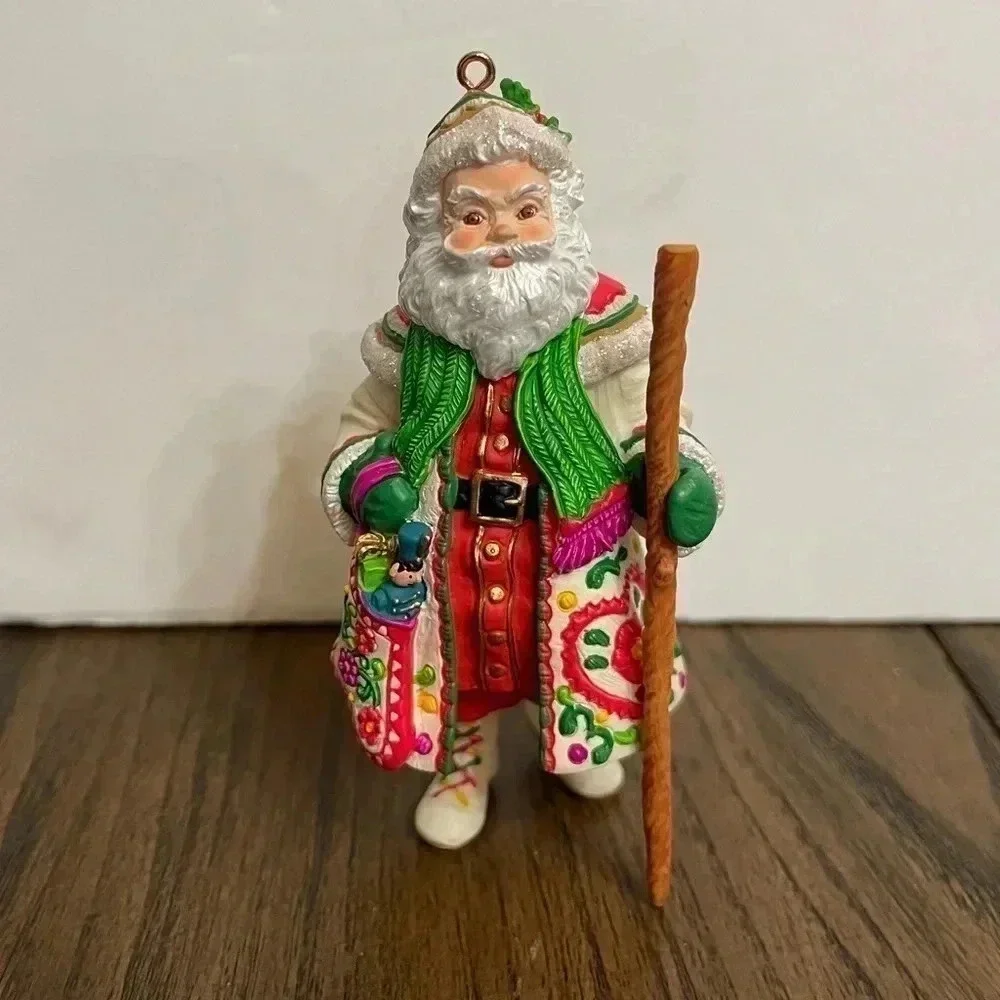 Carlton Cards Heirloom Collection Santa’s Holiday Best Christmas Ornament 1999